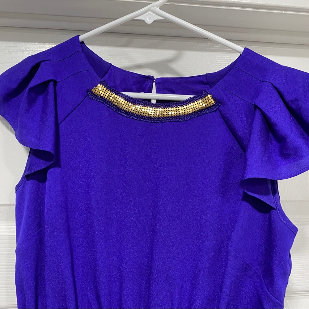 Gianni Bini purple dress